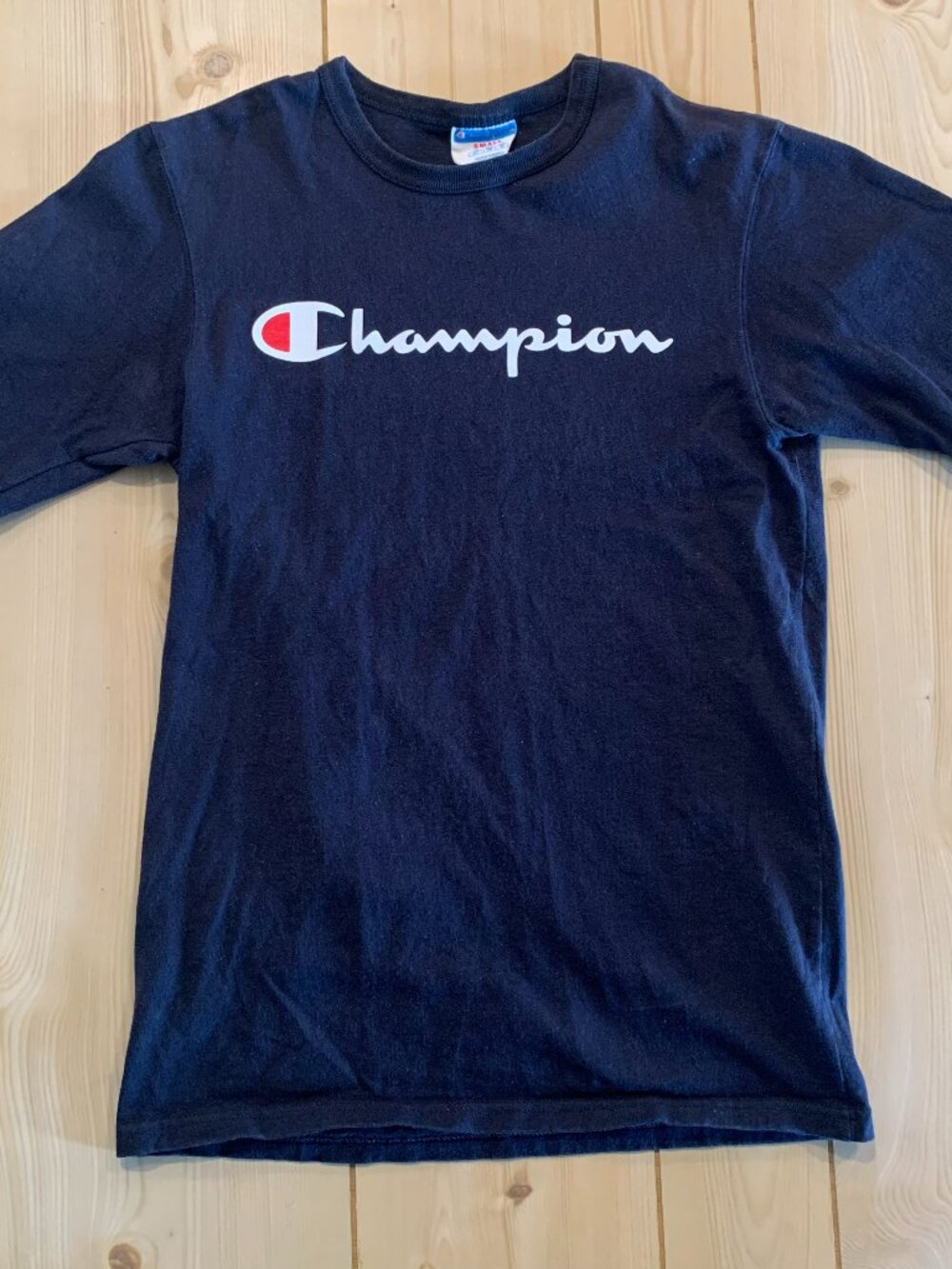 Vintage Y2K Champion Logo Athletic Activewear Sports Sportswear T-Shirt Size S